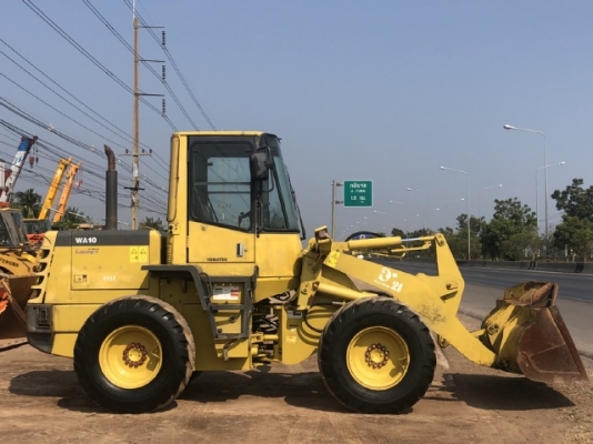 ขายรถตักล้อยาง KOMATSU WA100-3 นำเข้าเองจากญี่ปุ่น สภาพสวยพร้อมใช้ มีVDOการทำงานครับ