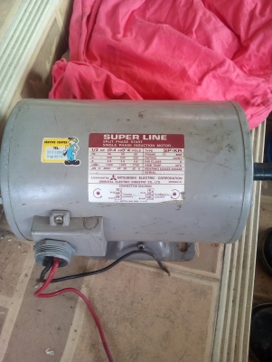 ขาย มอเตอร์ 1/2 hp