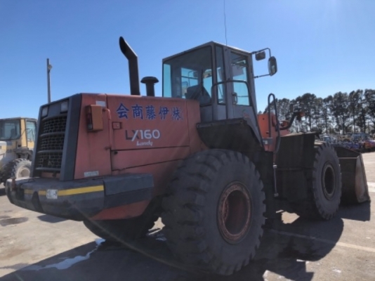 ขายรถตักล้อยาง HITACHI LX160-7 (TCM L32-3) นำเข้าเองจากญี่ปุ่น สภาพสวยพร้อมใช้ ถึงเร็วๆนี้ครับ