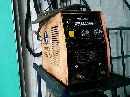 ตู้เชื่อม WELPRO  ARC 200 สภาพตามรูป