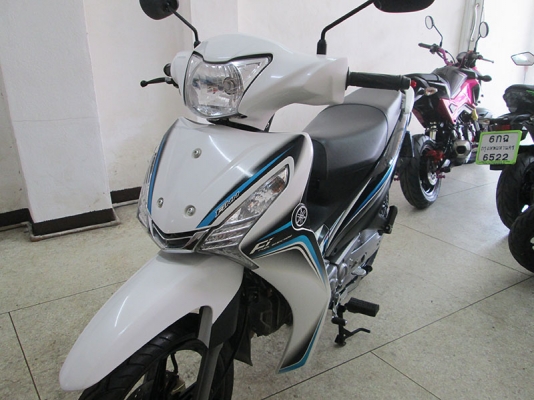 (โอนฟรี) ขาย Yamaha Finn 115I ปี 2018 ไมล์แท้ 6232 กม ตัว TOP ล้อแม็ก สตาร์ทมือ รถหัวฉีดประหยัด  น้ำมันรองรับน้ำมัน E85