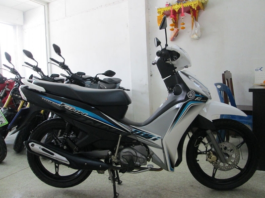 (โอนฟรี) ขาย Yamaha Finn 115I ปี 2018 ไมล์แท้ 6232 กม ตัว TOP ล้อแม็ก สตาร์ทมือ รถหัวฉีดประหยัด  น้ำมันรองรับน้ำมัน E85