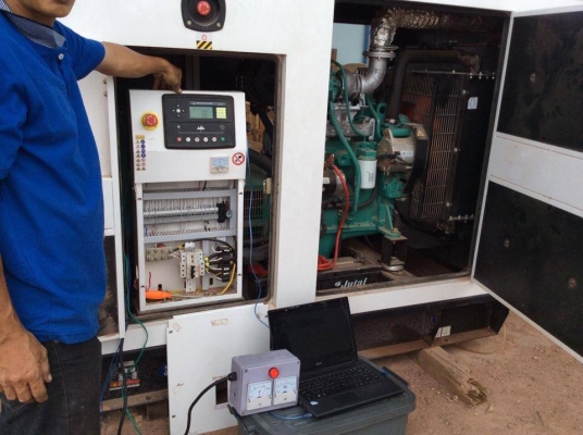 เครื่องปั่นไฟ 66KVA/52KW 3เฟส รับประกันสินค้า 2ปี มีสินค้าพร้อมส่ง