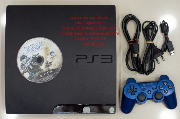 เกมส์เพลย์3 Play Station3 160GB รุ่น CECH-2506A สภาพดี อุปกรณ์ครบ เล่นได้ปกติ