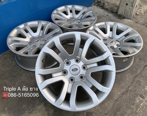 ล้อแม็ก 6รู139 Ford ขอบ 18 สภาพดี