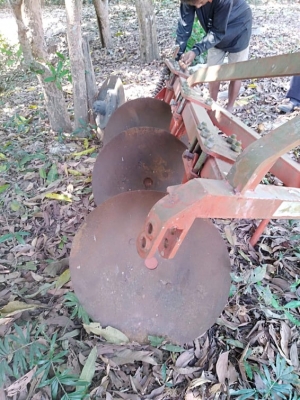 ขายตามสภาพ ผาน 3 LCS ใบ 24 ใช้กับรถไถ 50 แรง