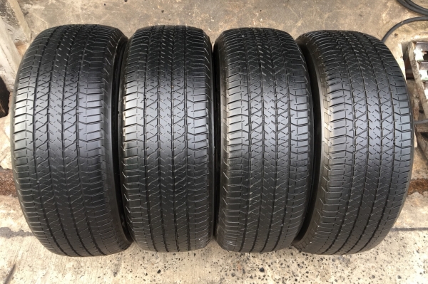 ล้อแม็กป้ายแดง Nissan Navara Caliber NP300 Black Edition ขอบ 18 พร้อมยาง 255-60-18 Bridgestone ปี 17