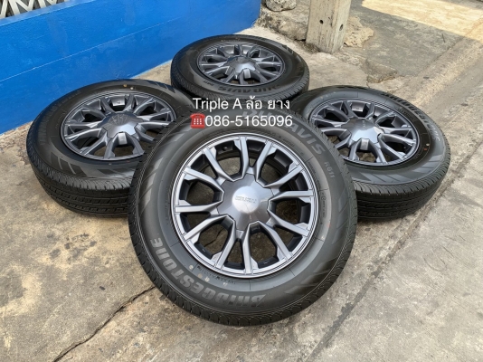 ล้อแม็กป้ายแดง ISUZU X-Series 2018 ขอบ 16 รุ่นใหม่ล่าสุด พร้อมยางป้ายแดง 215-70-16 Bridgestone แม็กสวย ยางใหม่ๆ ล้อแม็กป้ายแดง ISUZU X-Series 2018 ขอบ 16 รุ่นใหม่ล่าสุด พร้อมยางป้ายแดง 215-70-16 Bridgestone แม็กสวย ยางใหม่ๆ