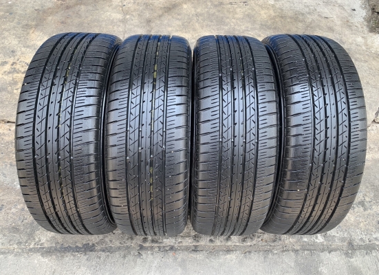 ล้อแม็ก Toyota Vios ตัวท็อป ขอบ 16 สีรมดำ พร้อมยาง 195-50-16 Bridgestone ปี14