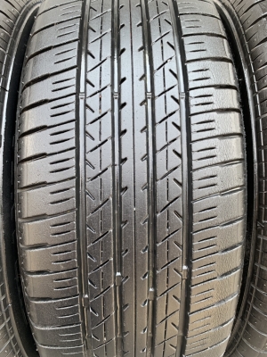 ล้อแม็ก Toyota Vios ตัวท็อป ขอบ 16 สีรมดำ พร้อมยาง 195-50-16 Bridgestone ปี14