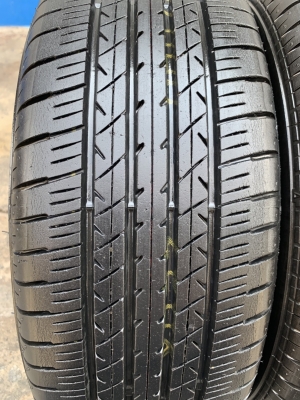 ล้อแม็ก Toyota Vios ตัวท็อป ขอบ 16 สีรมดำ พร้อมยาง 195-50-16 Bridgestone ปี14