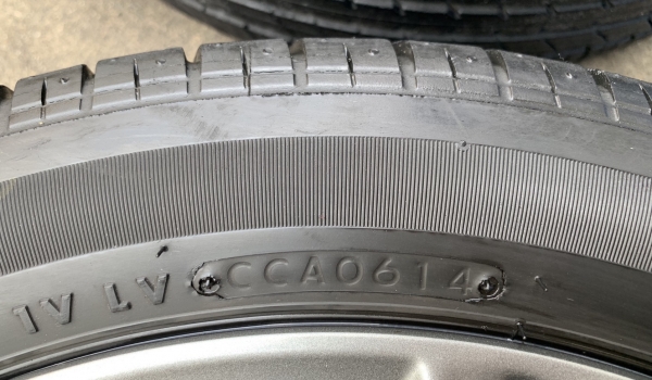 ล้อแม็ก Toyota Vios ตัวท็อป ขอบ 16 สีรมดำ พร้อมยาง 195-50-16 Bridgestone ปี14