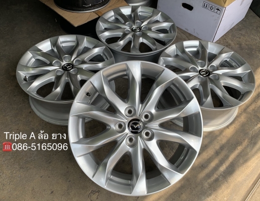 ล้อแม็ก 5รู114 Mazda 3 ขอบ 18 สภาพสวย ไม่ได้ใช้งาน