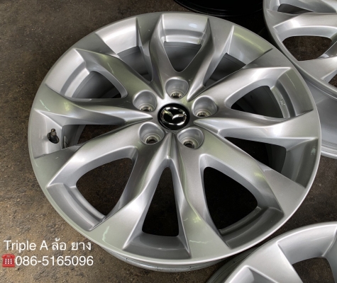 ล้อแม็ก 5รู114 Mazda 3 ขอบ 18 สภาพสวย ไม่ได้ใช้งาน
