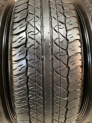 ล้อแม็ก 6รู114 Nissan Navara NP300 ขอบ 16 พร้อมยาง 255-70-16 Dunlop ปี 18 สภาพดี ดอกยางหนาปึก