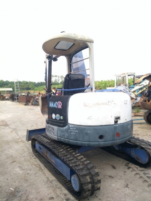 รถแบคโฮ MITSUBISHI MM40SR รถเก่านอกนำเข้า ยังไม่เคยใช้งานในไทย เครื่องดี ปั๊มดี คอนโทลสั้น ปั๊มนิ้ว สภาพดีพร้อมใช้งาน มีเอกสารใบอินวอยซ์ มี VDO การทำงานให้ชม