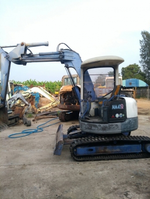 รถแบคโฮ MITSUBISHI MM40SR รถเก่านอกนำเข้า ยังไม่เคยใช้งานในไทย เครื่องดี ปั๊มดี คอนโทลสั้น ปั๊มนิ้ว สภาพดีพร้อมใช้งาน มีเอกสารใบอินวอยซ์ มี VDO การทำงานให้ชม