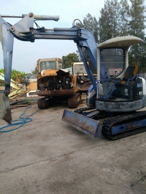 รถแบคโฮ MITSUBISHI MM40SR รถเก่านอกนำเข้า ยังไม่เคยใช้งานในไทย เครื่องดี ปั๊มดี คอนโทลสั้น ปั๊มนิ้ว สภาพดีพร้อมใช้งาน มีเอกสารใบอินวอยซ์ มี VDO การทำงานให้ชม