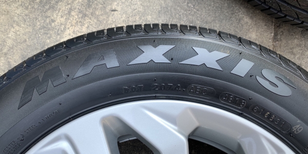 ล้อแม็กป้ายแดง Honda New JAZZ ขอบ 15 พร้อมยางใหม่ป้ายแดง 175-65-15 Maxxis ปลายปี 18 ใหม่ๆ สวยกริ๊บๆ