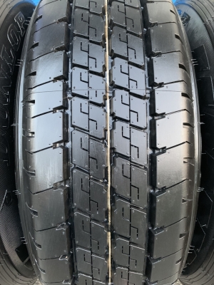 ล้อแม็ก 6รู139 ขอบ 15 สีฟ้าขอบเงา พร้อมยางใหม่ป้ายแดง 215-70-15 Dunlop ปลายปี 18