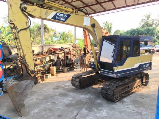 ขาย 420.000บาท รถแบคโคร โกเบโก้ pc120Sk045. สภาพสวยเดิมพร้อมใช้งาน เก่านอก