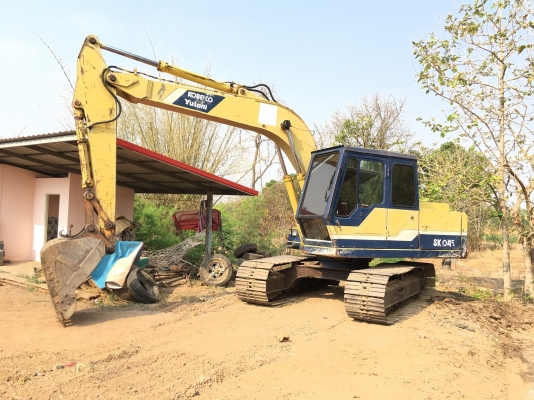 ขาย 420.000บาท รถแบคโคร โกเบโก้ pc120Sk045. สภาพสวยเดิมพร้อมใช้งาน เก่านอก