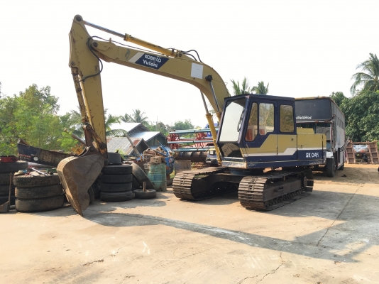 ขาย 420.000บาท รถแบคโคร โกเบโก้ pc120Sk045. สภาพสวยเดิมพร้อมใช้งาน เก่านอก