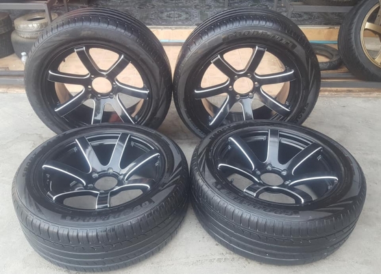 ล้อมือ2 WELDขอบ20 6รู139 ยางปี17  4 ล้อ