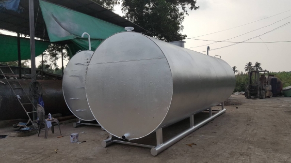 ถังเหล็กขนาด 20000 ลิตรเหล็กหนา 6 มิลตามรูป
