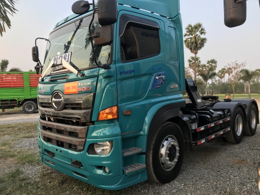 ขาย HINO VICTOR FM1A344ปี 59 หัวลาก รถสภาพใหม่พร้อมใช้งาน เอกสารพร้อมโอน สนใจติดต่อเรา ดำสุโขทัย โทร