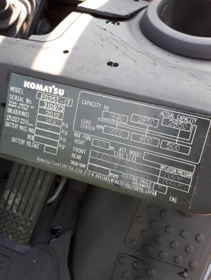 โฟล์คลิฟท์ KOMATSU 2.5 ตัน รุ่น 17 งาสไลด์ งาเข้าตู้ ดีเซล ออโต้...  ชมเครื่องจักร โฟล์คลิฟท์ รอก นับ1,000รายการจากญี่ปุ่นwww.paholgroup.com