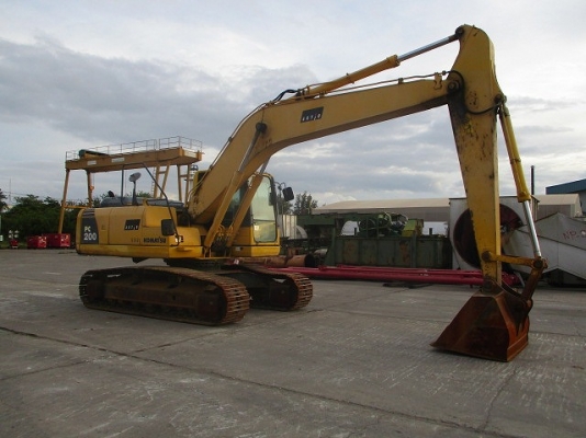 ขายรถขุด 20 ตัน ยี่ห้อ Komatsu รุ่น PC200-8N1 ปี 2007 ชั่วโมงการทำงาน 7071 มือสองนำเข้าจากประเทศญี่ปุ่น สภาพสวย พร้อมใช้งาน ราคาต่อรองได้ค่ะ