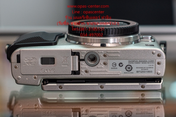 กล้อง Mirrorless OLYMPUS รุ่น E-PL5 LENS 14-42 MM. และ 40-150 MM ทีชาร์ท มีกระเป๋า สภาพใหม่