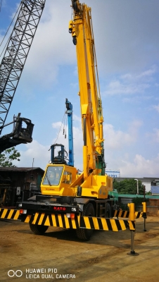 Kato KR25H-V / เครน 4 ล้อ สามปอกสี่ชัก ยกได้ 25 ตัน รถสวยเก่านอกไฟฟ้าตัดแต่ทำงานปกติ