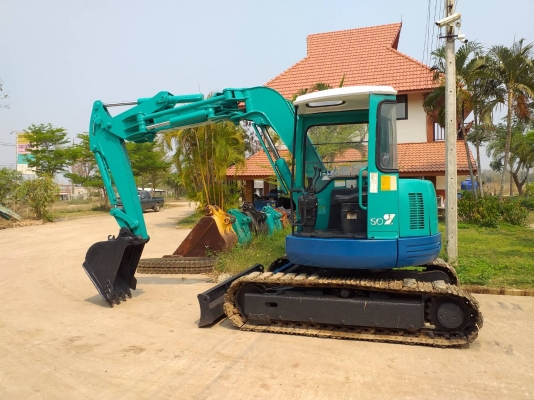 ขายรถขุดIHI 50Z เครื่องยนต์ YANMAR - 4TNE88 ขนาด4สูบ คอนโทรลน้ำมัน ปั๊มนิ้ว แทรคเหล็กก๊อบยาง มีใบมีด