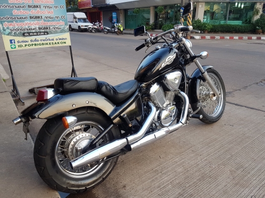 ขาย HONDA STEED400 เดิมๆทั้งคัน โครเมี่ยมเงา เครื่องดีพร้อมใช้งาน อินวอยส์ สรรพสามิตร ราคา 59500 บาท