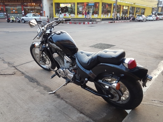 ขาย HONDA STEED400 เดิมๆทั้งคัน โครเมี่ยมเงา เครื่องดีพร้อมใช้งาน อินวอยส์ สรรพสามิตร ราคา 59500 บาท