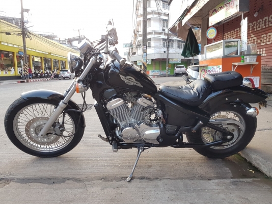 ขาย HONDA STEED400 เดิมๆทั้งคัน โครเมี่ยมเงา เครื่องดีพร้อมใช้งาน อินวอยส์ สรรพสามิตร ราคา 59500 บาท