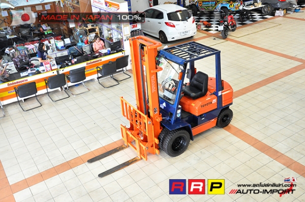 ขายรถโฟล์คลิฟท์มือสอง TOYOTA รุ่น 5FD25-54260 นำเข้าจากประเทศญี่ปุ่น 100\% ไม่เคยใช้งานในไทย ขายรถโฟล์คลิฟท์มือสอง TOYOTA รุ่น 5FD25-54260 นำเข้าจากประเทศญี่ปุ่น 100\% ไม่เคยใช้งานในไทย