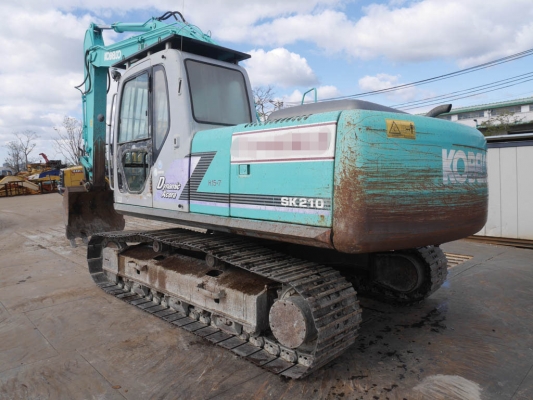ขายรถขุด ยี่ห้อ KOBELCO รุ่น SK210