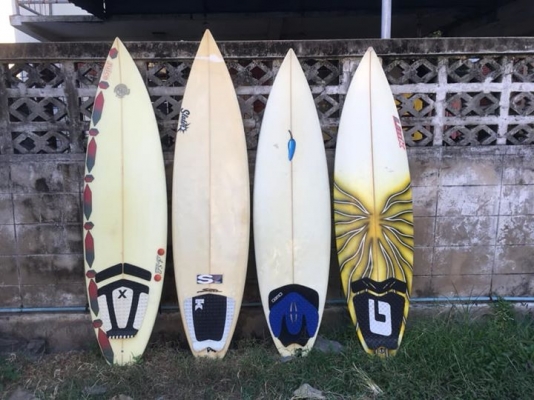 ขายกระดานโต้คลื่น Surfboards (มาใหม่ 4 แผ่น)