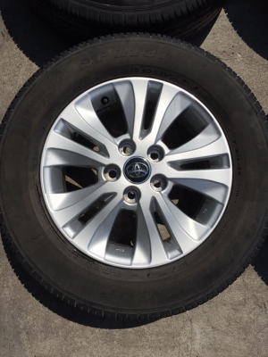 ล้อรีโว่16+ยาง215/65/16ปี15 ล้อสวยยางดอกดี  #ชุด6500บ.โทร0879050181.จัดส่งได้ทั่วไทย