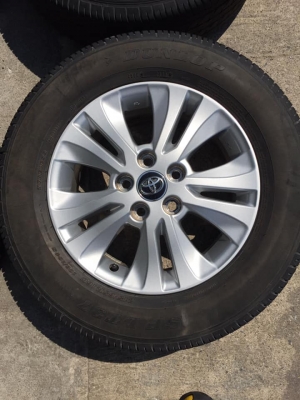 ล้อรีโว่16+ยาง215/65/16ปี15 ล้อสวยยางดอกดี  #ชุด6500บ.โทร0879050181.จัดส่งได้ทั่วไทย