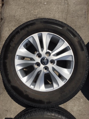 ล้อรีโว่16+ยาง215/65/16ปี15 ล้อสวยยางดอกดี  #ชุด6500บ.โทร0879050181.จัดส่งได้ทั่วไทย