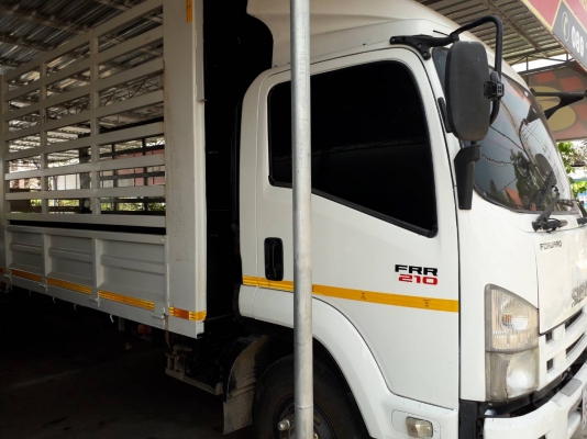 Isuzu FRR210 ห้างแท้ปี55 กะบะเหล้กยาว6เมตรกว่า เล่มพร้อม