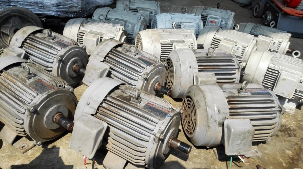 มอเตอร์ไฟฟ้ากำลัง Mitsubishi &amp; Toshiba JAPAN ขนาด 5 HP 4 Pole 1400 rpm 380V
