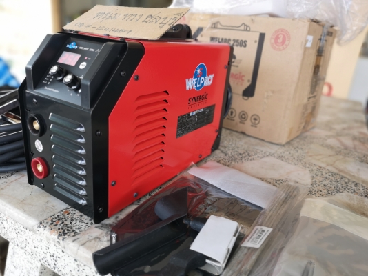 ขายตู้เชื่อมอินเวอเตอร์ สภาพ 99\%  ยี่ห้อ WELPRO.รุ่น WELARC250S(รุ่นใหม่ล่าสุด)