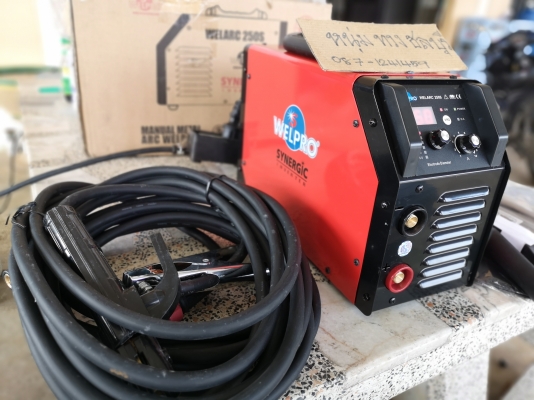 ขายตู้เชื่อมอินเวอเตอร์ สภาพ 99\%  ยี่ห้อ WELPRO.รุ่น WELARC250S(รุ่นใหม่ล่าสุด)