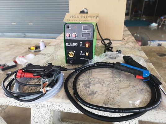 ขายตู้เชื่อม Co2(แบบไม่ต้องใช้แก๊ส) 2 ระบบ ยี่ห้อ CLIFF. รุ่น MIG-203