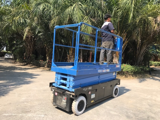 ขายรถกระเช้า AICHI SV06B ไฟฟ้า สูง6เมตร สวยเดิมจากญี่ปุ่นยังไม่เคยใช้ในไทย 95,000เท่านั้น